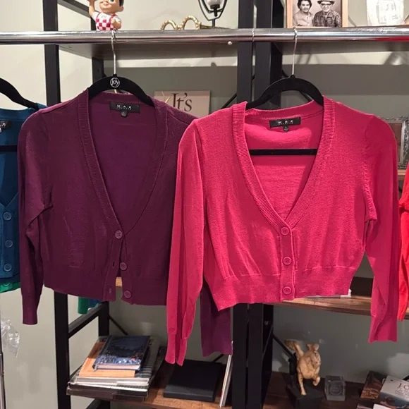 Lot of 10 MAK Sweaters Size Large - Picture 6 of 7